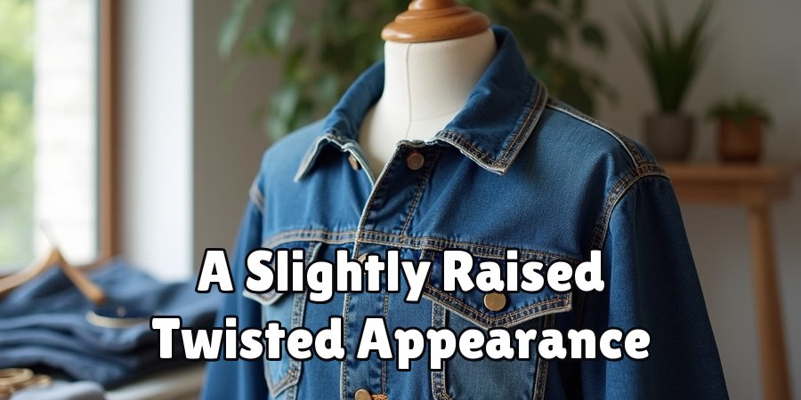 A Slightly Raised Twisted Appearance