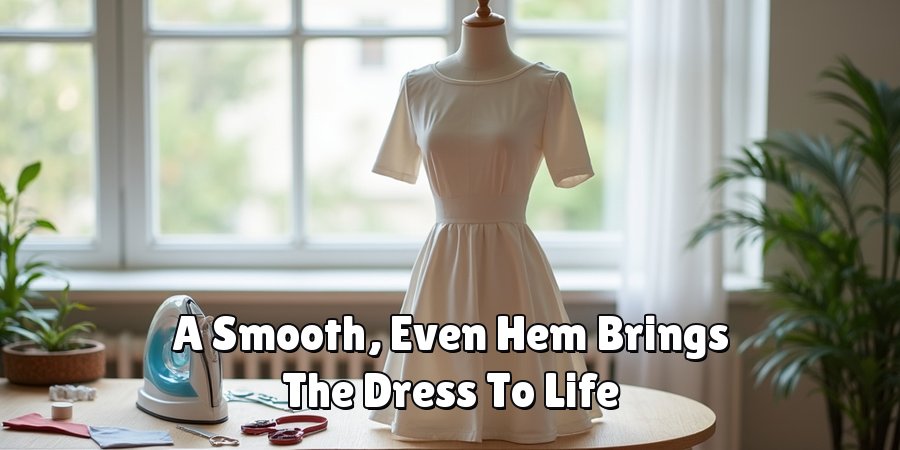 A Smooth, Even Hem Brings The Dress To Life