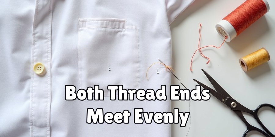 Both Thread Ends Meet Evenly