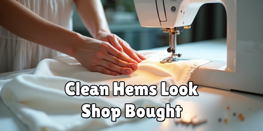 Clean Hems Look Shop Bought