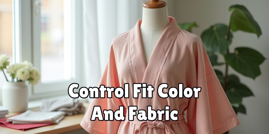 Control Fit Color And Fabric