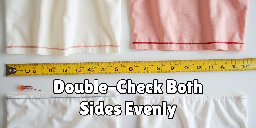 Double-Check Both Sides Evenly