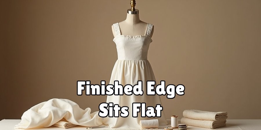 Finished Edge Sits Flat