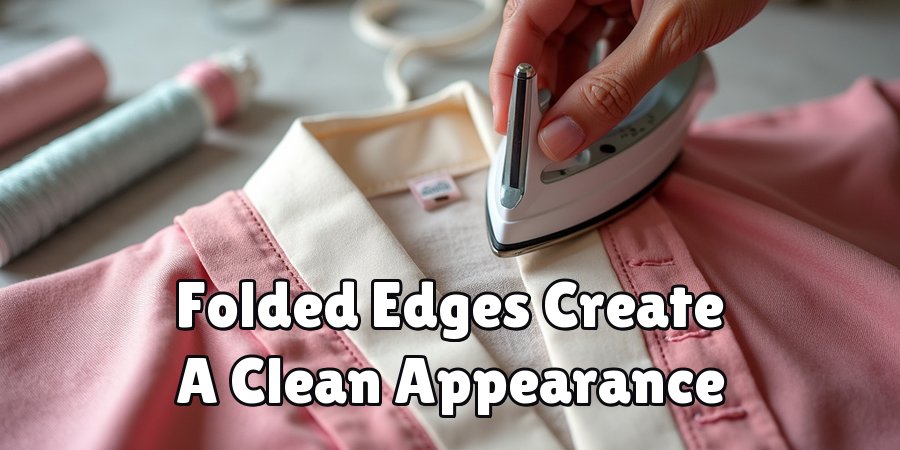 Folded Edges Create A Clean Appearance