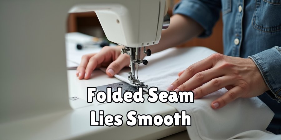Folded Seam Lies Smooth