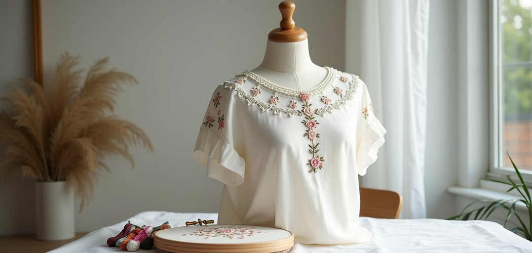 How To Sew a French Knot Stitch