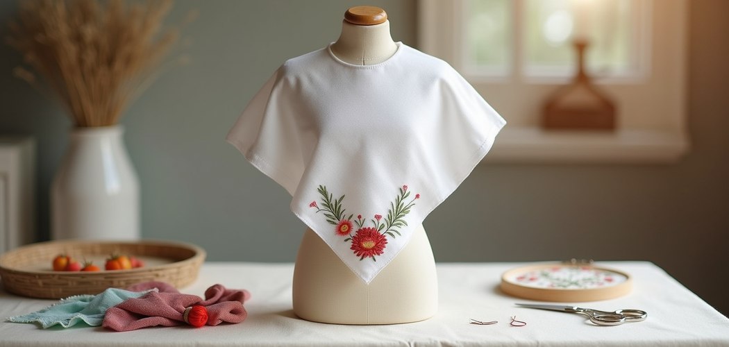 How to Embroider a Hankie