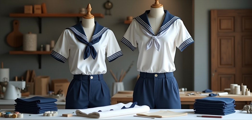 How to Make a Sailor Uniform Men