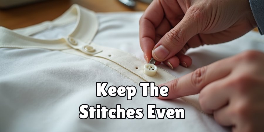 Keep The Stitches Even