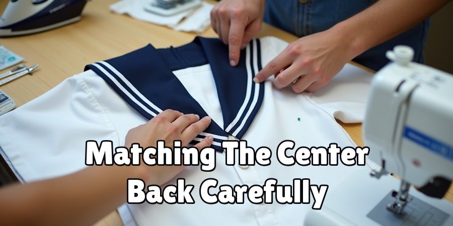 Matching The Center Back Carefully