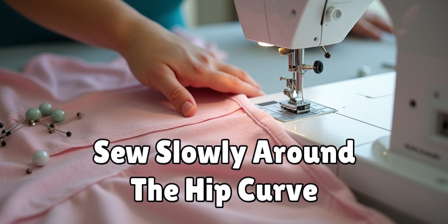 Sew Slowly Around The Hip Curve