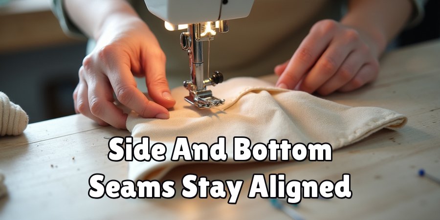 Side And Bottom Seams Stay Aligned