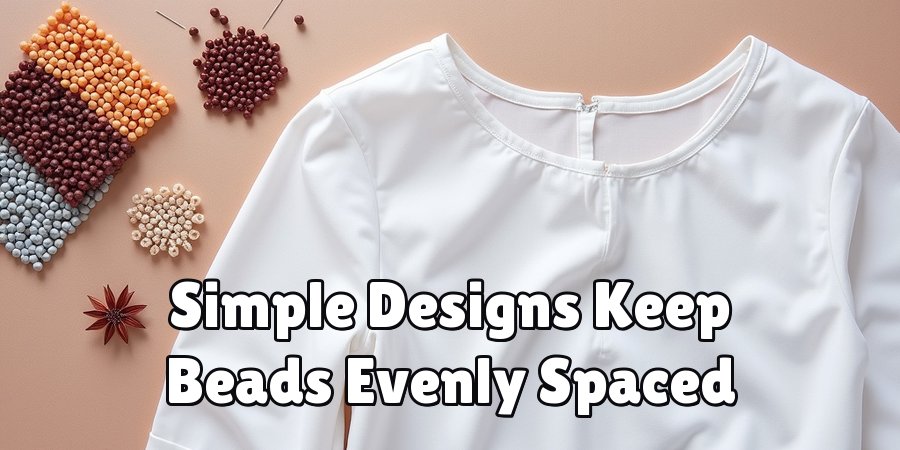 Simple Designs Keep Beads Evenly Spaced