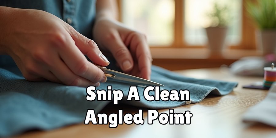 Snip A Clean Angled Point