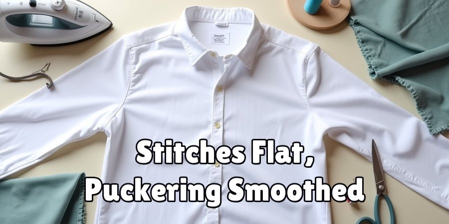 Stitches Flat, Puckering Smoothed