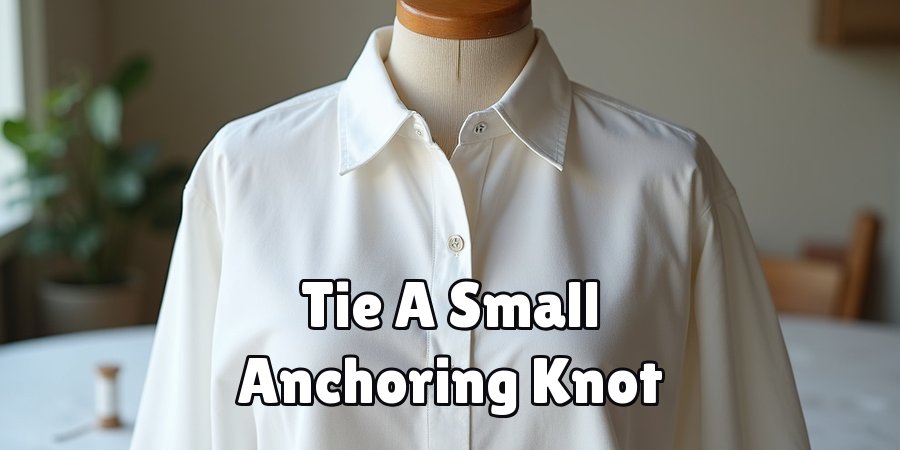 Tie A Small Anchoring Knot